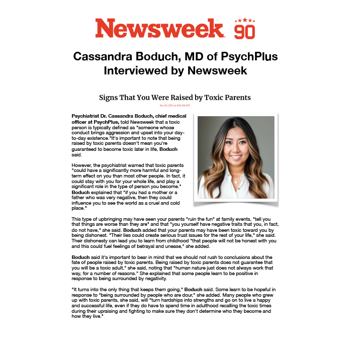 Cassandra boduch interview by newsweek