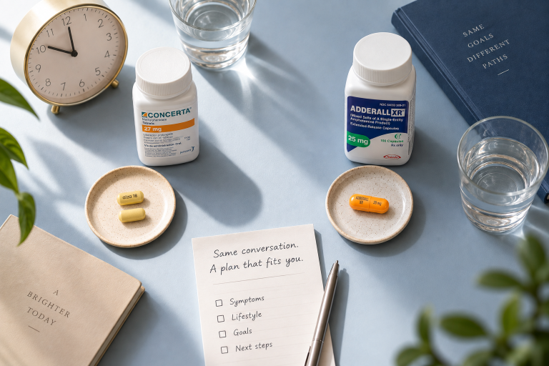 Concerta vs Adderall